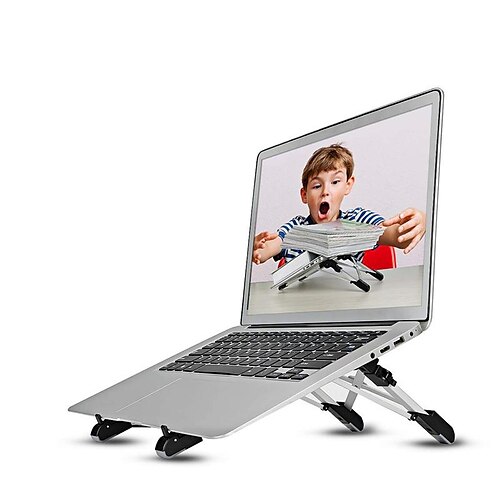 Laptop Stand for Desk Adjustable Laptop Stand Aluminum Metal Silicone Portable Foldable Adjustable Laptop Holder Compatible with Kindle Fire iPad Pro MacBook Air Pro 9 to 15.6 inch 17 inch
Laptop Stand for Desk Adjustable Laptop Stand Aluminum Metal Silicone Portable Foldable Adjustable Laptop Holder Compatible with Kindle Fire iPad Pro MacBook Air Pro 9 to 15.6 inch 17 inch