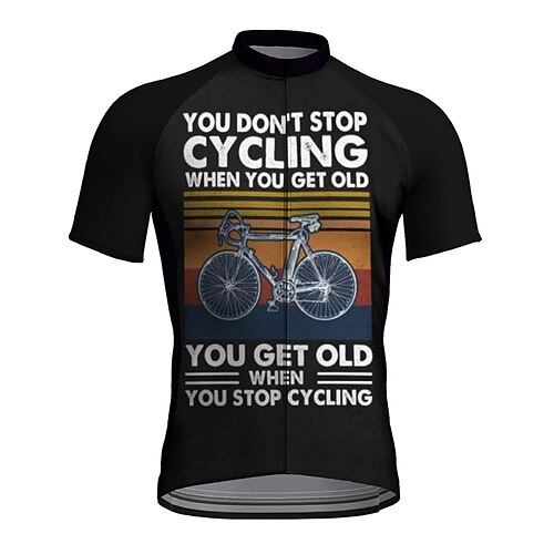 21Grams Men's Cycling Jersey Short Sleeve Bike Top with 3 Rear Pockets Mountain Bike MTB Road Bike Cycling Breathable Quick Dry Moisture Wicking Reflective Strips Black Graphic Polyester Spandex
21Grams Men's Cycling Jersey Short Sleeve Bike Top with 3 Rear Pockets Mountain Bike MTB Road Bike Cycling Breathable Quick Dry Moisture Wicking Reflective Strips Black Graphic Polyester Spandex