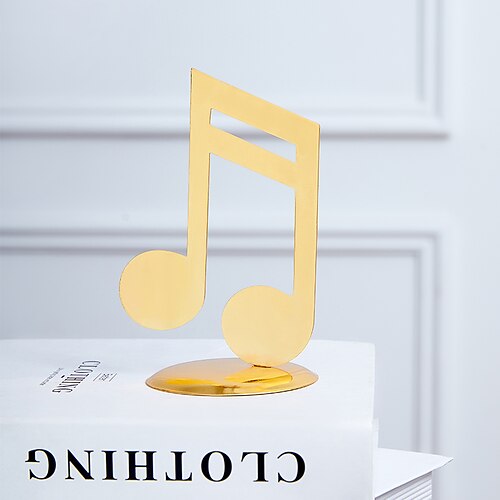 Music Note Decorative Objects Iron Modern Contemporary Simple Style for Home Decoration Gifts 1pc
Music Note Decorative Objects Iron Modern Contemporary Simple Style for Home Decoration Gifts 1pc