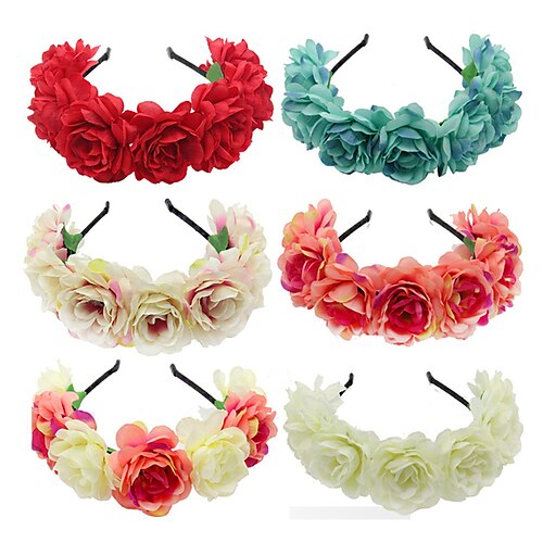 Kids / Toddler Girls' Active / Sweet Daily Red Floral / Solid Colored Floral Style Polyester Hair Accessories Blue / Pink / Yellow One-Size
Kids / Toddler Girls' Active / Sweet Daily Red Floral / Solid Colored Floral Style Polyester Hair Accessories Blue / Pink / Yellow One-Size