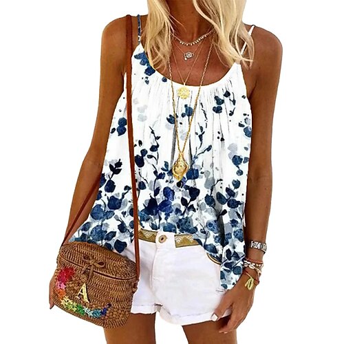 2022 summer foreign trade cross-border new fashion loose blue small floral off-the-shoulder camisole 5087
2022 summer foreign trade cross-border new fashion loose blue small floral off-the-shoulder camisole 5087