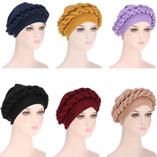 Dame Turban Hjem Daglig Ensfarvet / almindelig farve polyester Afslappet 1 pcs
Dame Turban Hjem Daglig Ensfarvet / almindelig farve polyester Afslappet 1 pcs
