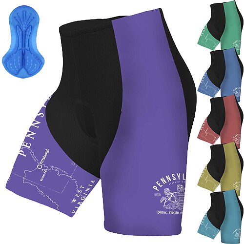 21Grams Men's Bike Shorts Cycling Shorts Bike Padded Shorts / Chamois Bottoms Mountain Bike MTB Road Bike Cycling Sports 3D Pad Cycling Breathable Quick Dry Green Yellow Polyester Spandex Clothing
21Grams Men's Bike Shorts Cycling Shorts Bike Padded Shorts / Chamois Bottoms Mountain Bike MTB Road Bike Cycling Sports 3D Pad Cycling Breathable Quick Dry Green Yellow Polyester Spandex Clothing
