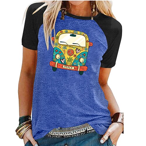 Women's T shirt Dress Green Blue Light gray Graphic Print Short Sleeve Casual Daily Basic Round Neck Regular S
Women's T shirt Dress Green Blue Light gray Graphic Print Short Sleeve Casual Daily Basic Round Neck Regular S