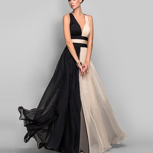 Women's Party Dress Long Dress Maxi Dress Black And White Sleeveless Color Block Patchwork Spring Summer V Neck Modern Party Slim 2022 S M L XL
Women's Party Dress Long Dress Maxi Dress Black And White Sleeveless Color Block Patchwork Spring Summer V Neck Modern Party Slim 2022 S M L XL