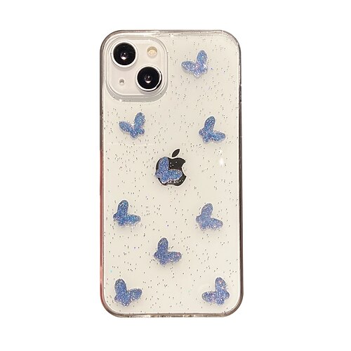 Phone Case For Apple Back Cover Classic Series iPhone 13 Pro Max 12 11 SE 2022 X XR XS Max 8 7 Bumper Frame Soft Edges Non-Yellowing Butterfly Transparent Glitter Shine TPU PC
Phone Case For Apple Back Cover Classic Series iPhone 13 Pro Max 12 11 SE 2022 X XR XS Max 8 7 Bumper Frame Soft Edges Non-Yellowing Butterfly Transparent Glitter Shine TPU PC