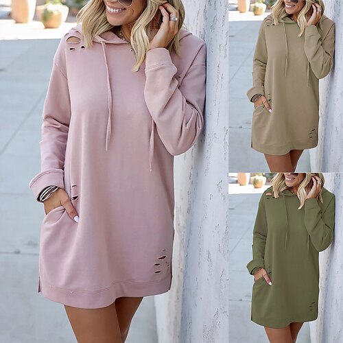 Damen Hoodie Sweatshirt Kapuze Ausgehöhlt Kapuzenpullover Volltonfarbe Sport Freizeit Shirt Langarm warm halten Atmungsaktiv Weich Komfortabel Für den täglichen Einsatz Strasse Casual Täglich
Damen Hoodie Sweatshirt Kapuze Ausgehöhlt Kapuzenpullover Volltonfarbe Sport Freizeit Shirt Langarm warm halten Atmungsaktiv Weich Komfortabel Für den täglichen Einsatz Strasse Casual Täglich
