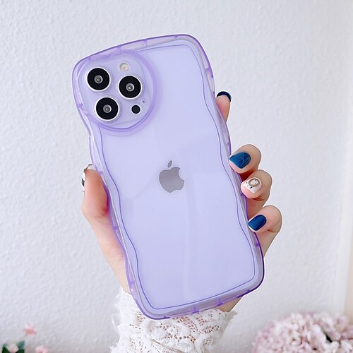 Phone Case For Apple Back Cover Classic Series iPhone 14 Pro Max 14 Plus 13 12 11 Pro Max Mini X XR XS Bumper Frame Soft Edges Non-Yellowing Lines / Waves Transparent Solid Colored TPU
Phone Case For Apple Back Cover Classic Series iPhone 14 Pro Max 14 Plus 13 12 11 Pro Max Mini X XR XS Bumper Frame Soft Edges Non-Yellowing Lines / Waves Transparent Solid Colored TPU