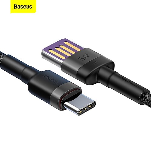 Baseus Cafule HW Quick Charging Data cable USB Double-sided Blind Interpolation For Type-C 40W 1m Gray black
Baseus Cafule HW Quick Charging Data cable USB Double-sided Blind Interpolation For Type-C 40W 1m Gray black