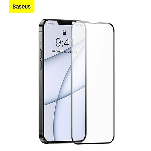 2PCS Baseus 0.23mm Curved-screen Tempered Glass Screen Protector with Crack-resistant Edges For iPhone 13 Pro Max
2PCS Baseus 0.23mm Curved-screen Tempered Glass Screen Protector with Crack-resistant Edges For iPhone 13 Pro Max