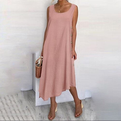 vestito a trapezio da donna abito lungo maxi abito nero vino rosa senza maniche colore puro increspato primavera estate scollo a U 2023 s m l xl 2xl 3xl 4xl 5xl
vestito a trapezio da donna abito lungo maxi abito nero vino rosa senza maniche colore puro increspato primavera estate scollo a U 2023 s m l xl 2xl 3xl 4xl 5xl