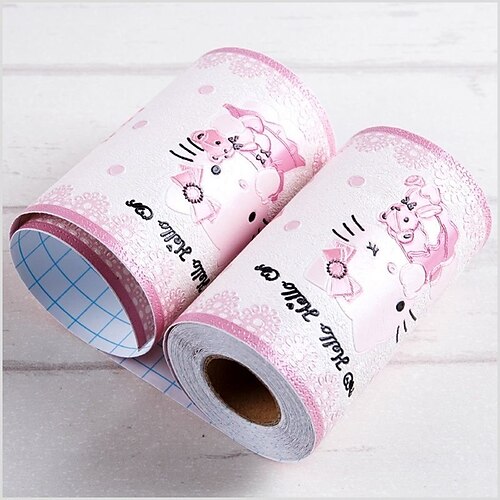 Waistline Cartoon Cat Wallpaper Suitable For Home Living Room Or Office Material Decoration Material Self-adhesive
Waistline Cartoon Cat Wallpaper Suitable For Home Living Room Or Office Material Decoration Material Self-adhesive