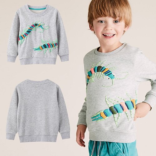 Kids Boys Sweatshirt Cartoon Outdoor Long Sleeve Active Cotton 2-8 Years Spring Black Blue Yellow
Kids Boys Sweatshirt Cartoon Outdoor Long Sleeve Active Cotton 2-8 Years Spring Black Blue Yellow
