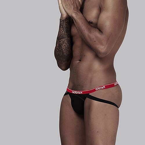 Men's Basic Panties G-string Underwear 1 PC Underwear Fashion Simple Sexy Print Letter Cotton Mid Waist Touch of Sensation Comfort Black Blue Red M L XL
Men's Basic Panties G-string Underwear 1 PC Underwear Fashion Simple Sexy Print Letter Cotton Mid Waist Touch of Sensation Comfort Black Blue Red M L XL