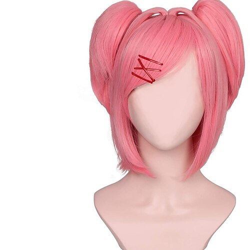 cosplay parykk med hårspenner spill ddlc natsuki kostyme parykk varmebestandig syntetisk hår parykk
cosplay parykk med hårspenner spill ddlc natsuki kostyme parykk varmebestandig syntetisk hår parykk