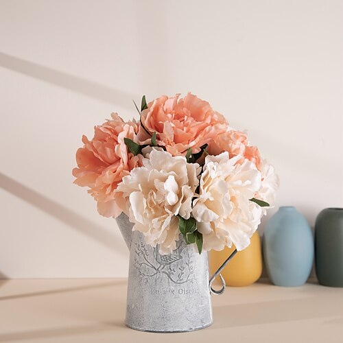 Artificial Peonies Flowers Bouquet 5PCS Simulation Flowers Wedding Bridal Flowers Bouquet
Artificial Peonies Flowers Bouquet 5PCS Simulation Flowers Wedding Bridal Flowers Bouquet