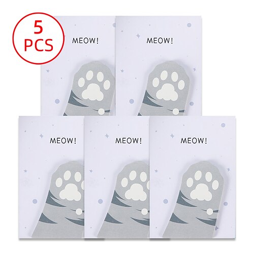5 pcs Sticky Notes / Colorful Paper Lined Cute Self-adhesive Sticky Notes for School Office Student
5 pcs Sticky Notes / Colorful Paper Lined Cute Self-adhesive Sticky Notes for School Office Student