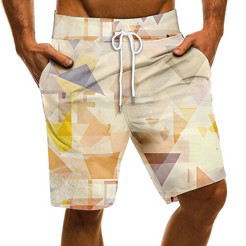 Men's Swim Trunks Swim Shorts Quick Dry Board Shorts Bathing Suit with Pockets Drawstring Swimming Surfing Beach Water Sports Printed Spring Summer
Men's Swim Trunks Swim Shorts Quick Dry Board Shorts Bathing Suit with Pockets Drawstring Swimming Surfing Beach Water Sports Printed Spring Summer