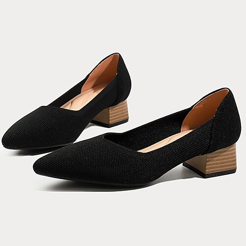 Women's Heels Block Heel Closed Toe Elegant Casual Daily Office Tissage Volant Loafer Spring Summer Plaid Solid Colored Light Brown Black Green
Women's Heels Block Heel Closed Toe Elegant Casual Daily Office Tissage Volant Loafer Spring Summer Plaid Solid Colored Light Brown Black Green
