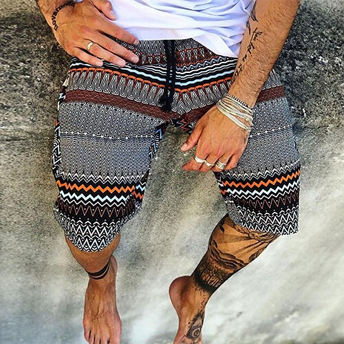 Men's Swim Trunks Swim Shorts Quick Dry Board Shorts Bathing Suit with Pockets Drawstring Swimming Surfing Beach Water Sports Stripes Printed Summer
Men's Swim Trunks Swim Shorts Quick Dry Board Shorts Bathing Suit with Pockets Drawstring Swimming Surfing Beach Water Sports Stripes Printed Summer