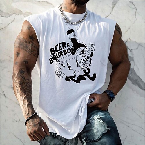Men's Unisex T shirt Tee Hot Stamping Graphic Prints Beer Crew Neck Street Daily Print Cap Sleeve Tops Designer Casual Big and Tall Sports White Gray / Summer
Men's Unisex T shirt Tee Hot Stamping Graphic Prints Beer Crew Neck Street Daily Print Cap Sleeve Tops Designer Casual Big and Tall Sports White Gray / Summer