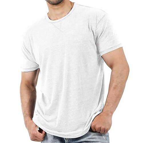 Men's Unisex T shirt Tee Solid Color Graphic Prints Crew Neck Green Blue Purple Pink Royal Blue Outdoor Street Short Sleeve Clothing Apparel Vintage Sports Designer Casual / Summer / Summer
Men's Unisex T shirt Tee Solid Color Graphic Prints Crew Neck Green Blue Purple Pink Royal Blue Outdoor Street Short Sleeve Clothing Apparel Vintage Sports Designer Casual / Summer / Summer