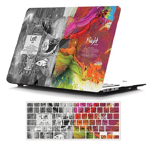 

MacBook Etuis Compatible avec Macbook Air Pro 13,3 14 16.0 pouce Dur Plastique Bande dessinée