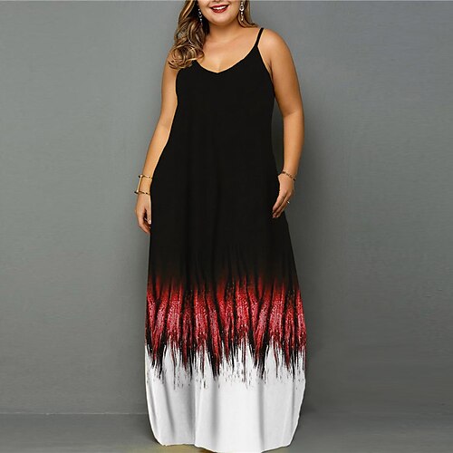 Women's Plus Size Curve Shift Dress Floral Round Neck Sleeveless Spring Summer Casual Maxi long Dress Daily Date Dress
Women's Plus Size Curve Shift Dress Floral Round Neck Sleeveless Spring Summer Casual Maxi long Dress Daily Date Dress