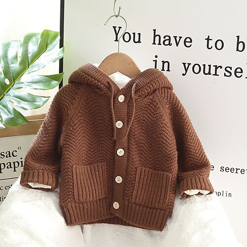 Barn Jente Cardigan Helfarge Skole Langermet Aktiv Bomull 2-8 år Vinter Rosa Gul Brun
Barn Jente Cardigan Helfarge Skole Langermet Aktiv Bomull 2-8 år Vinter Rosa Gul Brun