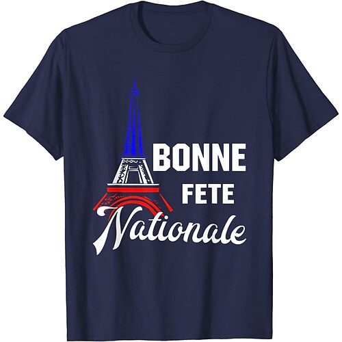 Inspired by 14 Juillet 2022 Fête Nationale Française Vive La France Tricolore Française T-shirt Souvenir 100% Polyester Anime Classic Street Style T-shirt For Men's / Women's / Couple's
Inspired by 14 Juillet 2022 Fête Nationale Française Vive La France Tricolore Française T-shirt Souvenir 100% Polyester Anime Classic Street Style T-shirt For Men's / Women's / Couple's