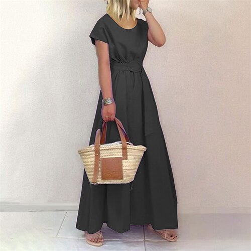 abito casual da donna abito di lino abito swing abito lungo abito maxi rosa chiaro nero viola manica corta colore puro con cintura primavera estate girocollo maturo loose fit 2023 s m l xl 2xl 3xl
abito casual da donna abito di lino abito swing abito lungo abito maxi rosa chiaro nero viola manica corta colore puro con cintura primavera estate girocollo maturo loose fit 2023 s m l xl 2xl 3xl