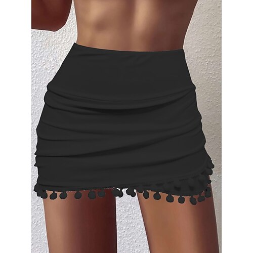 Women's Swimwear Beach Bottom 2 Piece Normal Swimsuit High Waisted Solid Color Black Padded Strap Bathing Suits Sports Vacation Sexy / New
Women's Swimwear Beach Bottom 2 Piece Normal Swimsuit High Waisted Solid Color Black Padded Strap Bathing Suits Sports Vacation Sexy / New