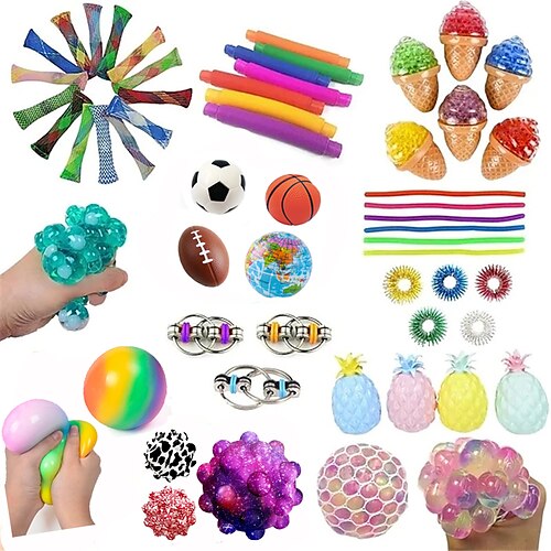 Conjunto de brinquedos de inquietação sensorial de 18 peças conjunto de bolas de alívio de estresse de mármore e malha de dna com brinquedos de mão de inquietação para menino menina adultos brinquedos
Conjunto de brinquedos de inquietação sensorial de 18 peças conjunto de bolas de alívio de estresse de mármore e malha de dna com brinquedos de mão de inquietação para menino menina adultos brinquedos
