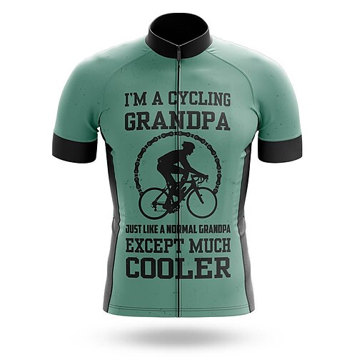 21Grams Men's Cycling Jersey Short Sleeve Bike Jersey Top with 3 Rear Pockets Mountain Bike MTB Road Bike Cycling Breathable Quick Dry Moisture Wicking Reflective Strips Green Graphic Polyester
21Grams Men's Cycling Jersey Short Sleeve Bike Jersey Top with 3 Rear Pockets Mountain Bike MTB Road Bike Cycling Breathable Quick Dry Moisture Wicking Reflective Strips Green Graphic Polyester