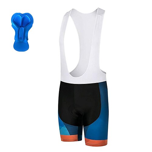 21Grams Men's Cycling Bib Shorts Bike Bib Shorts Bottoms Mountain Bike MTB Road Bike Cycling Sports Patchwork 3D Pad Cycling Breathable Quick Dry Blue Polyester Spandex Clothing Apparel Bike Wear
21Grams Men's Cycling Bib Shorts Bike Bib Shorts Bottoms Mountain Bike MTB Road Bike Cycling Sports Patchwork 3D Pad Cycling Breathable Quick Dry Blue Polyester Spandex Clothing Apparel Bike Wear