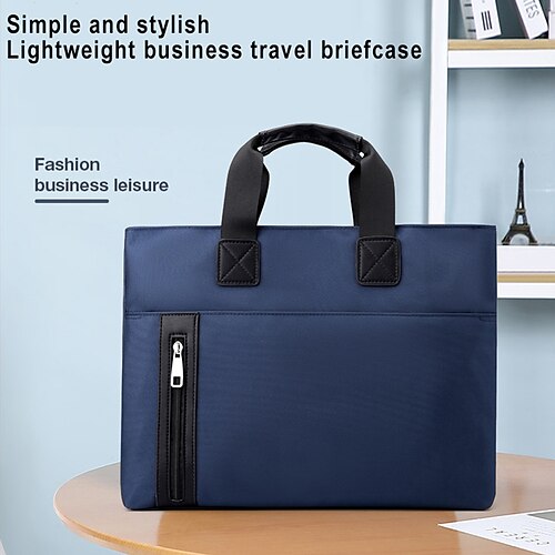 Laptop Briefcases 14"" inch Compatible with Macbook Air Pro, HP, Dell, Lenovo, Asus, Acer, Chromebook Notebook Waterpoof With Handle Nylon Fiber Polyester Solid Color for Travel Business Office
Laptop Briefcases 14"" inch Compatible with Macbook Air Pro, HP, Dell, Lenovo, Asus, Acer, Chromebook Notebook Waterpoof With Handle Nylon Fiber Polyester Solid Color for Travel Business Office