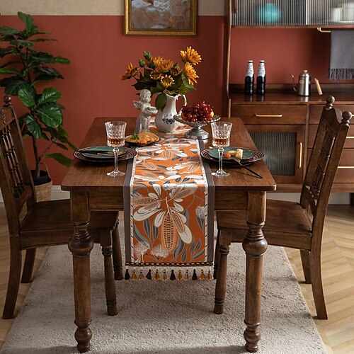 Farmhouse Table Runner Vintage Table Runner Cotton Linen Table Decorations for Dining Party Holiday
Farmhouse Table Runner Vintage Table Runner Cotton Linen Table Decorations for Dining Party Holiday