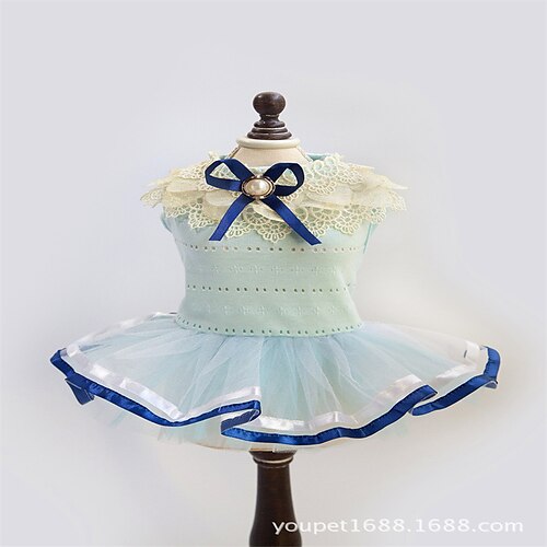 Dog Cat Dress Bowknot Fashion Cute Party Dailywear Dog Clothes Puppy Clothes Dog Outfits Breathable Blue Yellow Costume for Girl and Boy Dog Cotton S
Dog Cat Dress Bowknot Fashion Cute Party Dailywear Dog Clothes Puppy Clothes Dog Outfits Breathable Blue Yellow Costume for Girl and Boy Dog Cotton S
