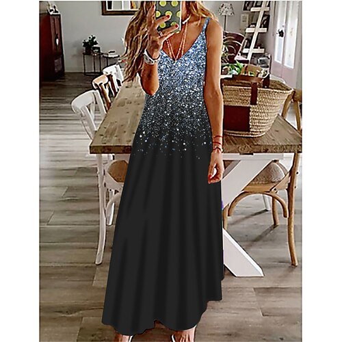 Women's Casual Dress Swing Dress Long Dress Maxi Dress Green Blue Purple Short Sleeve Color Gradient Print Spring Summer Spaghetti Strap Modern 2022 S M L XL XXL 3XL
Women's Casual Dress Swing Dress Long Dress Maxi Dress Green Blue Purple Short Sleeve Color Gradient Print Spring Summer Spaghetti Strap Modern 2022 S M L XL XXL 3XL