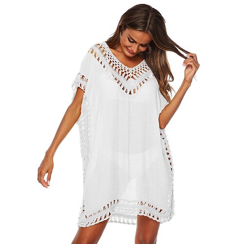Women Summer Vacation Sexy Beach Cover Up Wear Grils Cutout Beach Tops Clothing
Women Summer Vacation Sexy Beach Cover Up Wear Grils Cutout Beach Tops Clothing