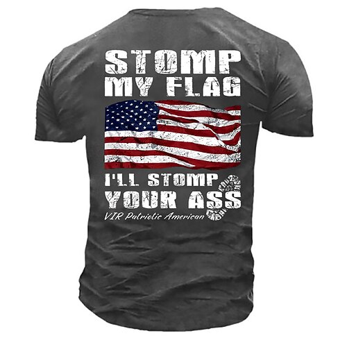 Men's Unisex T shirt Tee 3D Print Graphic Prints National Flag Letter Crew Neck Street Daily Print Short Sleeve Tops Designer Casual Vintage Big and Tall Black Gray Army Green / Summer
Men's Unisex T shirt Tee 3D Print Graphic Prints National Flag Letter Crew Neck Street Daily Print Short Sleeve Tops Designer Casual Vintage Big and Tall Black Gray Army Green / Summer