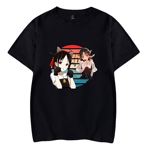 Inspired by Kaguya Sama: Love Is War Shinomiya Kaguya T-shirt Cartoon 100% Polyester Anime Harajuku Graphic Kawaii T-shirt For Men's / Women's / Couple's
Inspired by Kaguya Sama: Love Is War Shinomiya Kaguya T-shirt Cartoon 100% Polyester Anime Harajuku Graphic Kawaii T-shirt For Men's / Women's / Couple's