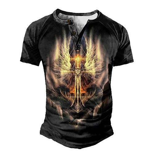 Men's Henley Shirt Tee T shirt Tee 3D Print Graphic Patterned Shadow Plus Size Henley Daily Sports Patchwork Button-Down Short Sleeve Tops Designer Basic Casual Classic Black / Summer
Men's Henley Shirt Tee T shirt Tee 3D Print Graphic Patterned Shadow Plus Size Henley Daily Sports Patchwork Button-Down Short Sleeve Tops Designer Basic Casual Classic Black / Summer