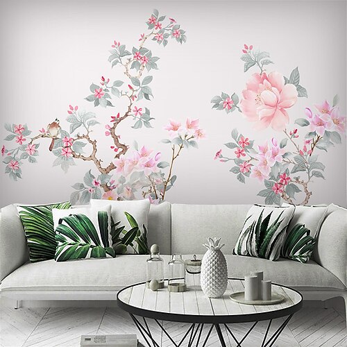 Self-adhesive mural wallpaper flower and bird picture suitable for living room cafe bedroom hotel wall decoration art
Self-adhesive mural wallpaper flower and bird picture suitable for living room cafe bedroom hotel wall decoration art