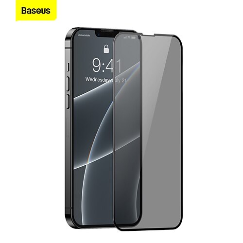 2PCS Baseus 0.3mm Full-screen and Full-glass Tempered Glass Film and anti-spy function For iPhone 13 Pro Max
2PCS Baseus 0.3mm Full-screen and Full-glass Tempered Glass Film and anti-spy function For iPhone 13 Pro Max