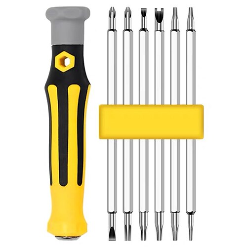 12 In 1 Screwdriver Set Hardware Strong Magnetic Special-Shaped Screwdriver Head Multi-Functional Disassembly Combination Kit
12 In 1 Screwdriver Set Hardware Strong Magnetic Special-Shaped Screwdriver Head Multi-Functional Disassembly Combination Kit