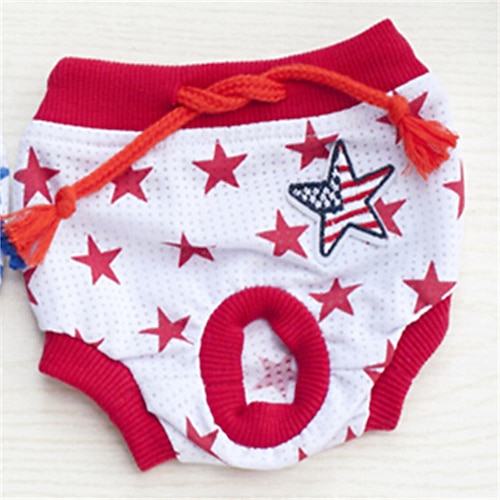 Dog Physiological Pants Dog Cat Vest Embroidered Bear American Independence Day Fashion Cute Casual / Daily Outdoor Dog Clothes Puppy Clothes Dog Outfits Soft Yellow Costume for Girl and Boy Dog Cotton XXL
Dog Physiological Pants Dog Cat Vest Embroidered Bear American Independence Day Fashion Cute Casual / Daily Outdoor Dog Clothes Puppy Clothes Dog Outfits Soft Yellow Costume for Girl and Boy Dog Cotton XXL