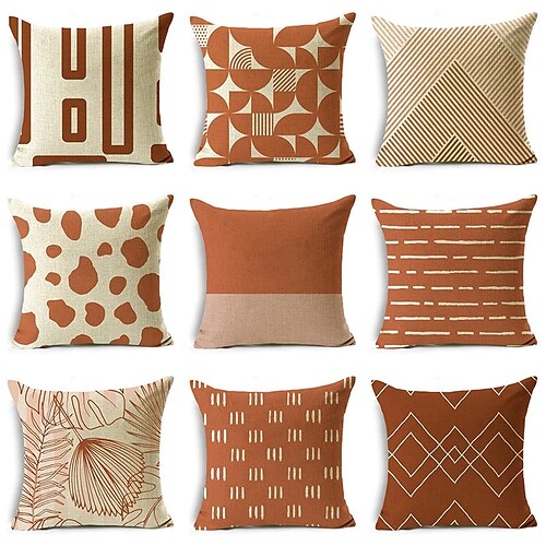 Orange Double Side Cushion Cover 1PC Soft Decorative Square Throw Pillow Cover Cushion Case Pillowcase for Bedroom Livingroom Superior Quality Machine Washable Indoor Cushion for Sofa Couch Bed Chair
Orange Double Side Cushion Cover 1PC Soft Decorative Square Throw Pillow Cover Cushion Case Pillowcase for Bedroom Livingroom Superior Quality Machine Washable Indoor Cushion for Sofa Couch Bed Chair