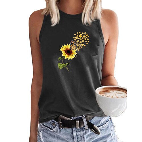 Women's Tank Top Camis Green Blue Wine Animal Flower Backless Patchwork Sleeveless Casual Holiday Casual Round Neck Regular Plus Size S
Women's Tank Top Camis Green Blue Wine Animal Flower Backless Patchwork Sleeveless Casual Holiday Casual Round Neck Regular Plus Size S