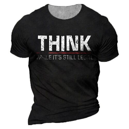 Men's Unisex T shirt Tee Letter Graphic Prints Crew Neck Gray Black 3D Print Outdoor Street Short Sleeve Print Clothing Apparel Vintage Sports Designer Casual / Summer / Summer
Men's Unisex T shirt Tee Letter Graphic Prints Crew Neck Gray Black 3D Print Outdoor Street Short Sleeve Print Clothing Apparel Vintage Sports Designer Casual / Summer / Summer